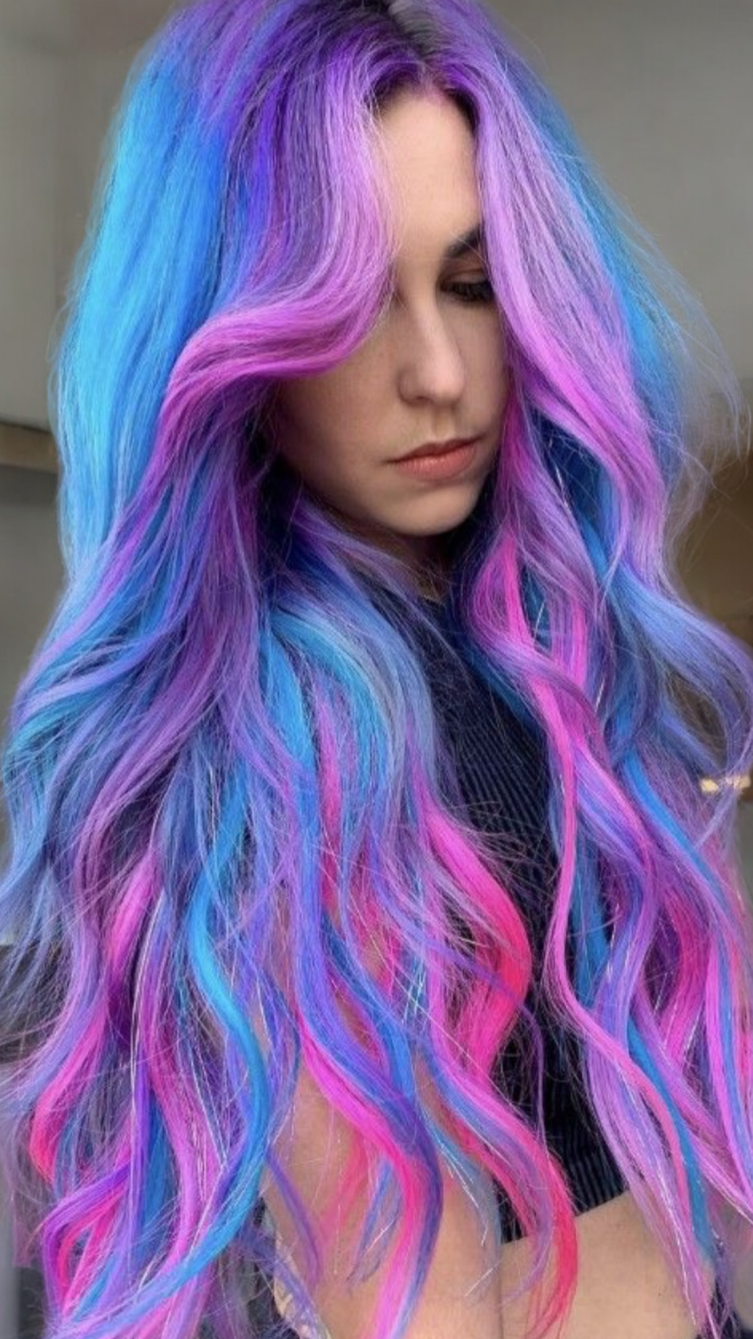 Fantasia 100% natural human hair colored extension (Book a Consult)